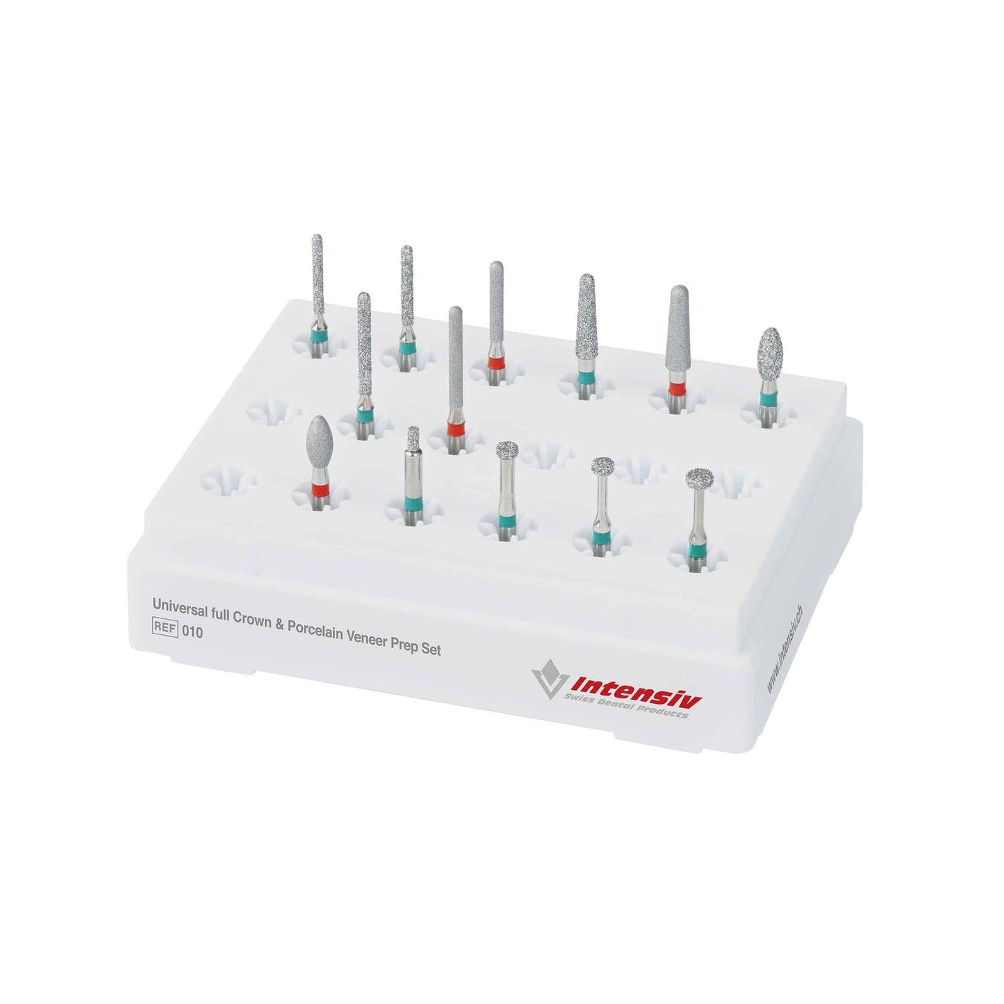 Intensiv Universal full Crown and Porcelain Veneer Prep Set