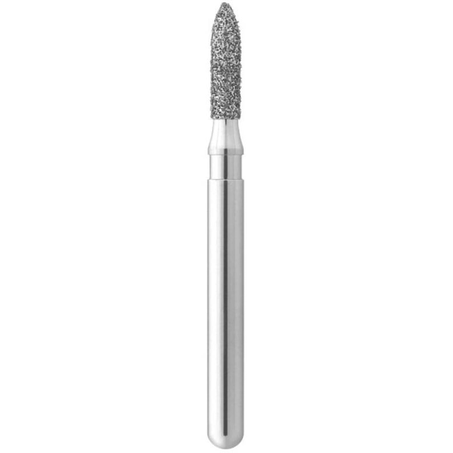 Intensiv Diamond Bur - Flame, Short, cylindrical 860
