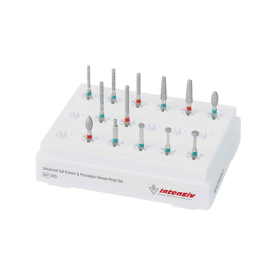 Intensiv Universal Full Crown and Porcelain Veneer Prep Set