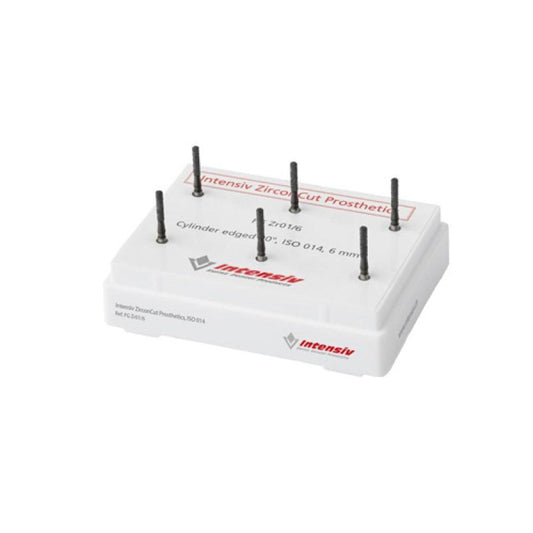 Intensiv Diamond Bur - Special shapes, Cylinder, Intensiv ZirconCut Prosthetics, edge 90° 836