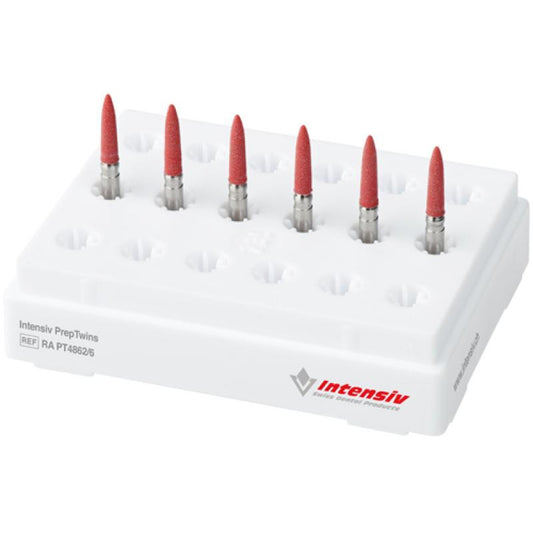 Intensiv PrepTwins, Flame, Red 40 microns