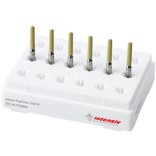 Intensiv PrepTwins, Cylinder, Yellow 15 Microns