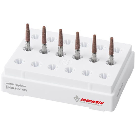 Intensiv PrepTwins, Cone, Brown 60 Microns